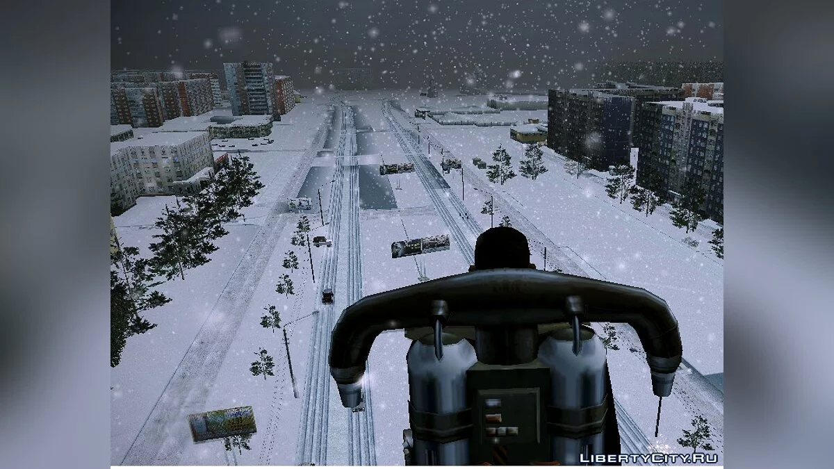 Зима для GTA Львов Район Психов (бета 2) / GTA San Andreas