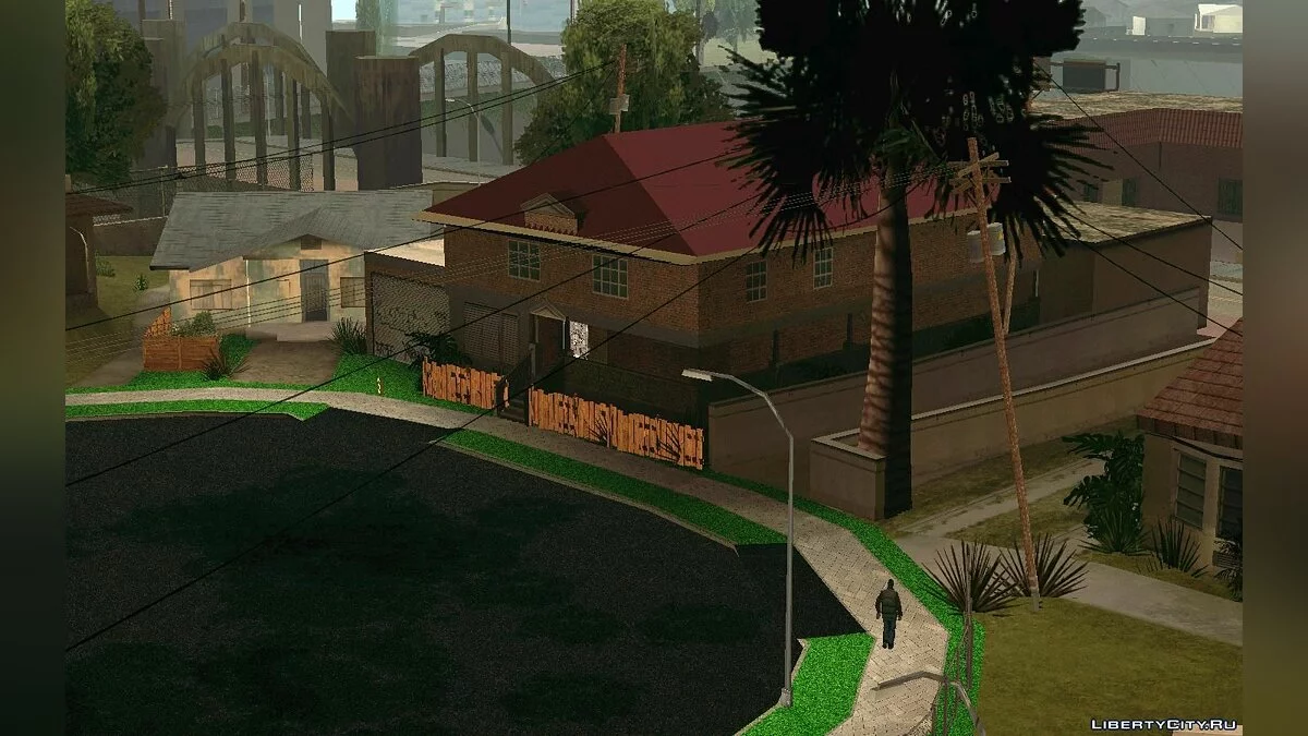Дом CJ, на Grove Street / GTA San Andreas