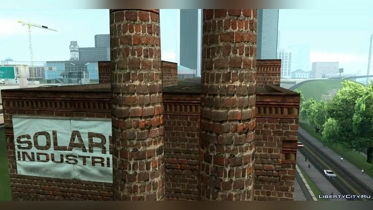 HQ Textures San Fierro Solarin Industries / GTA San Andreas