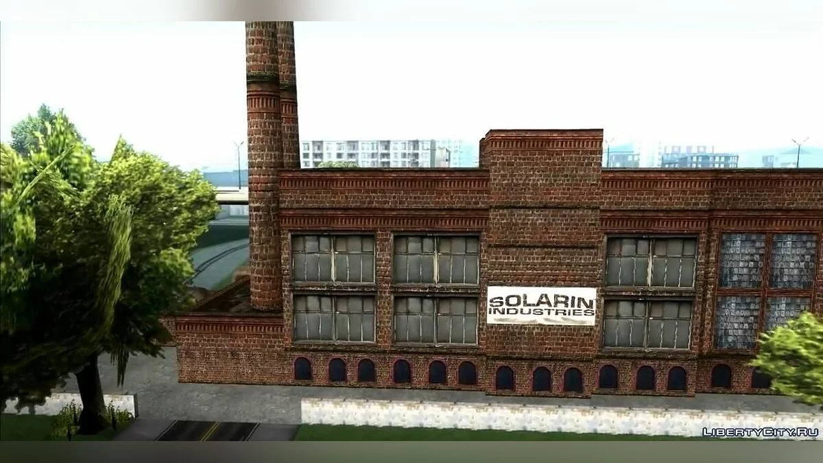HQ Textures San Fierro Solarin Industries / GTA San Andreas