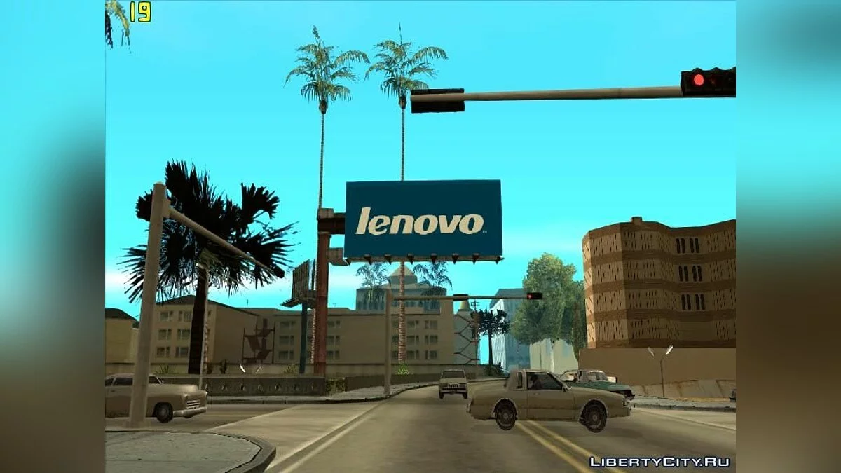 Реальные рекламные плакаты / GTA San Andreas