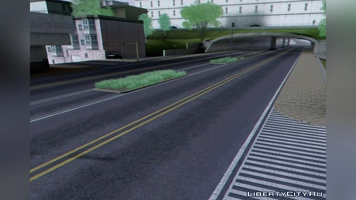 Новые качественные дороги / GTA San Andreas