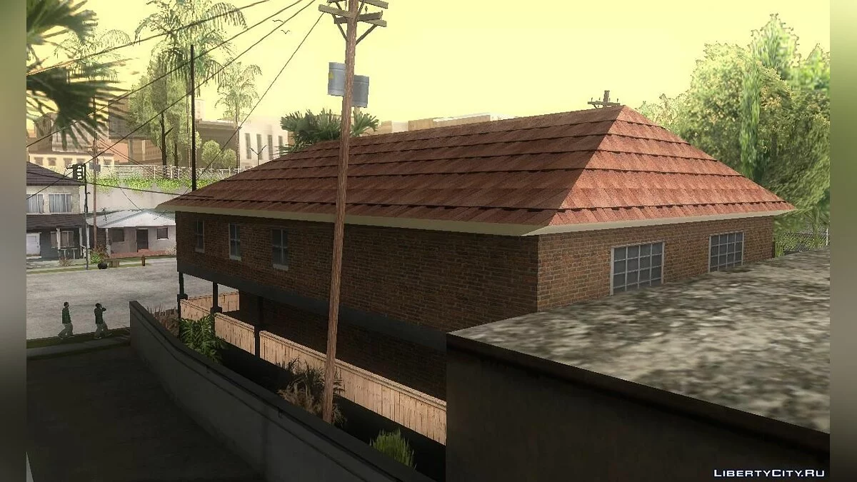 Новые текстуры дома CJ'я / GTA San Andreas