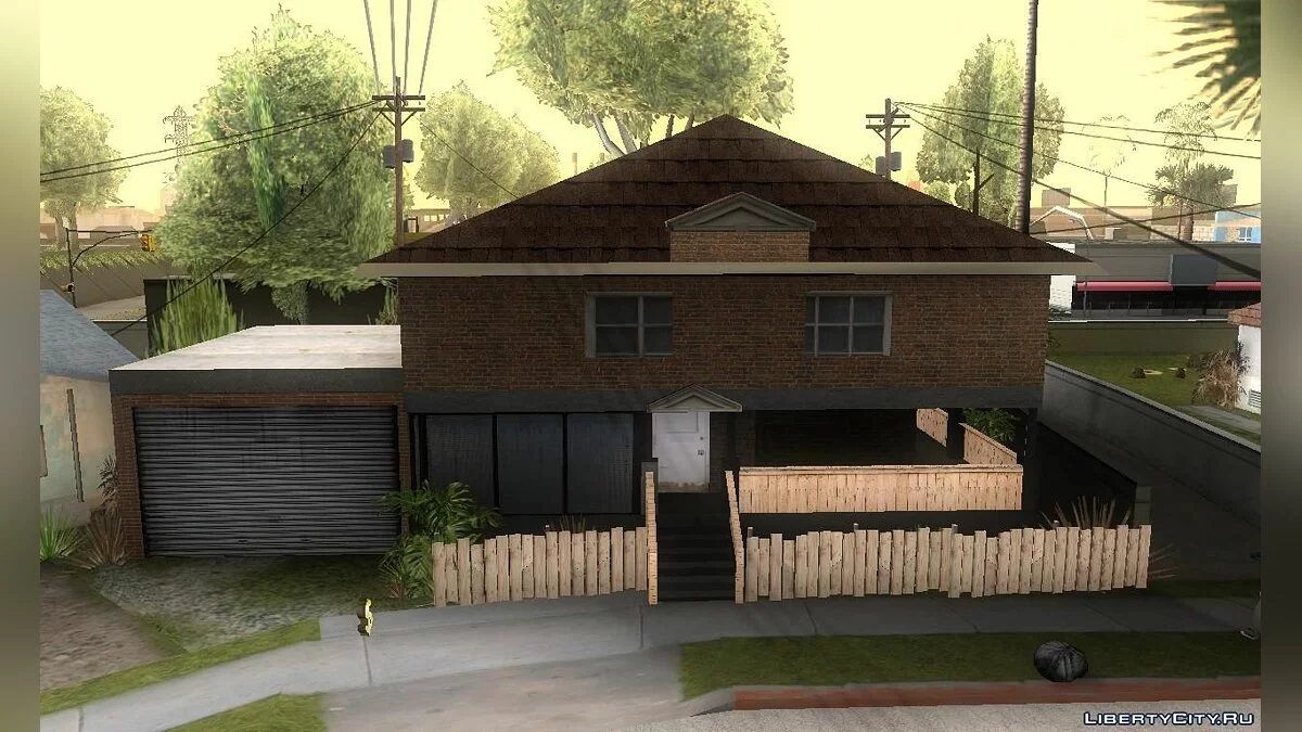 Новые текстуры дома CJ'я / GTA San Andreas