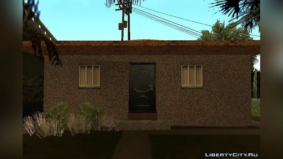 Новые текстуры домов по всему Гроув Стриту / GTA San Andreas