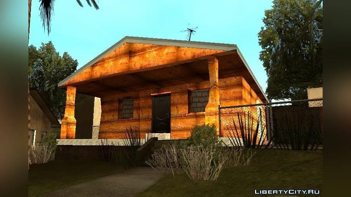 Новые текстуры домов по всему Гроув Стриту / GTA San Andreas