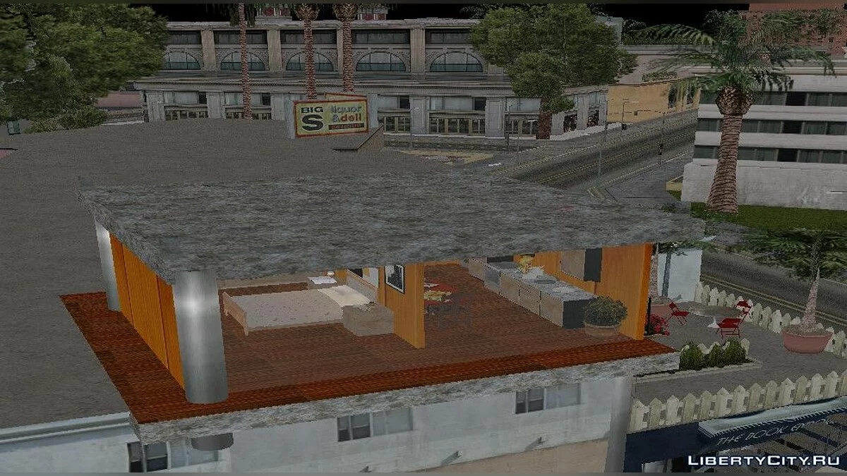 Retextured Apartment in Los Santos / GTA San Andreas