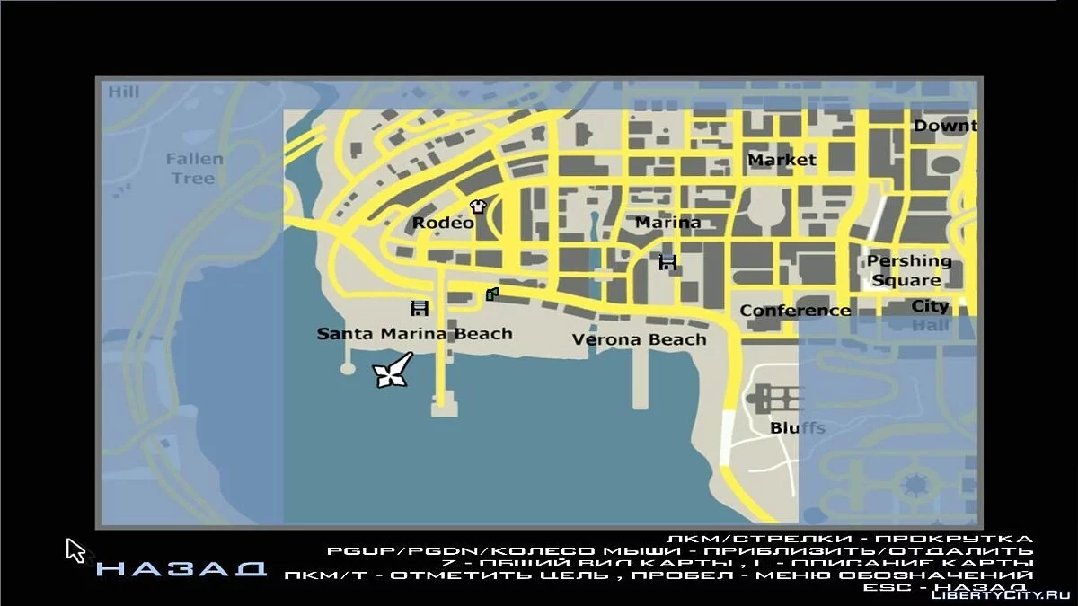 Google Style Radar Map  / GTA San Andreas