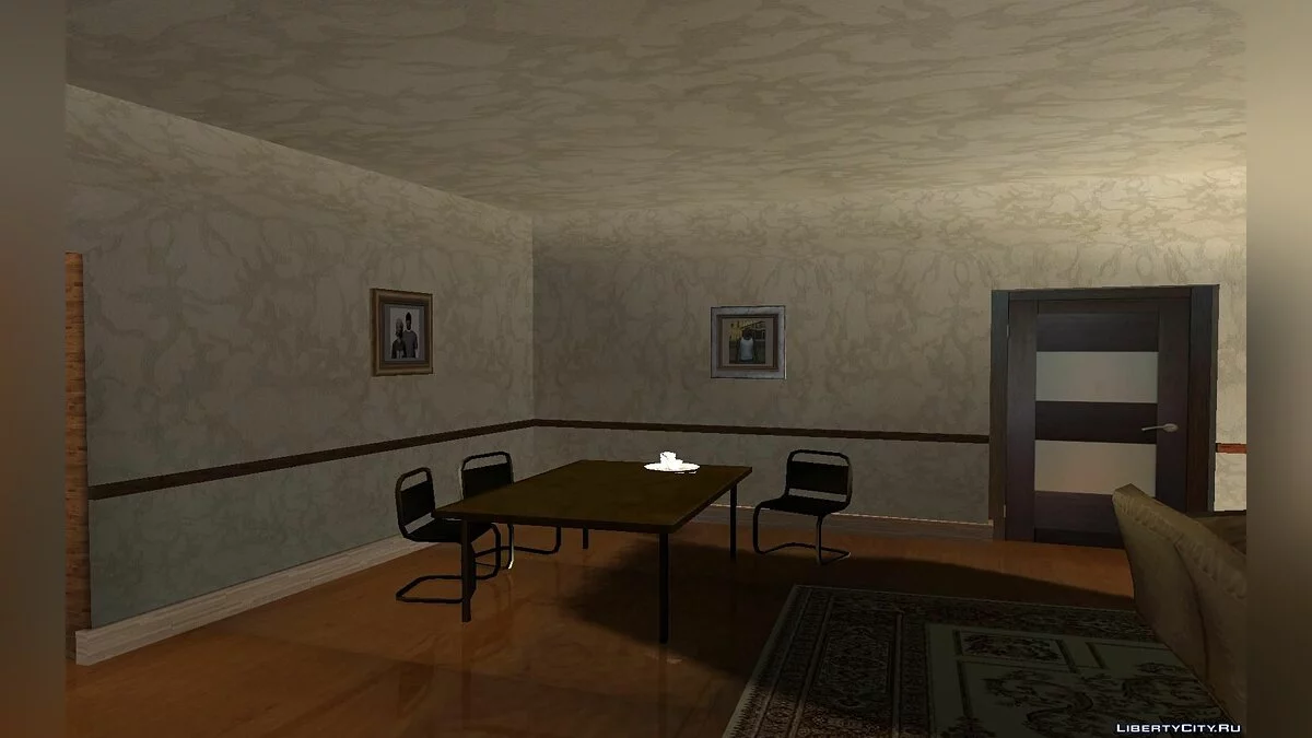 Новый интерьер дома CJ / GTA San Andreas
