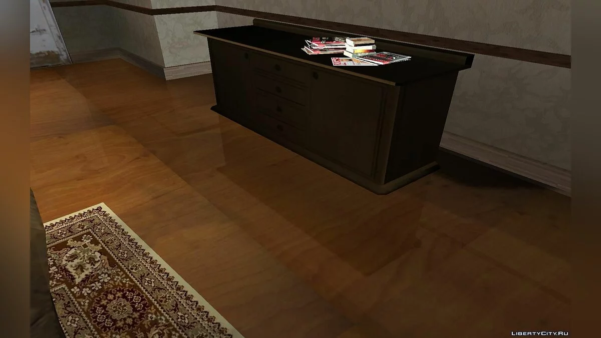 Новый интерьер дома CJ / GTA San Andreas