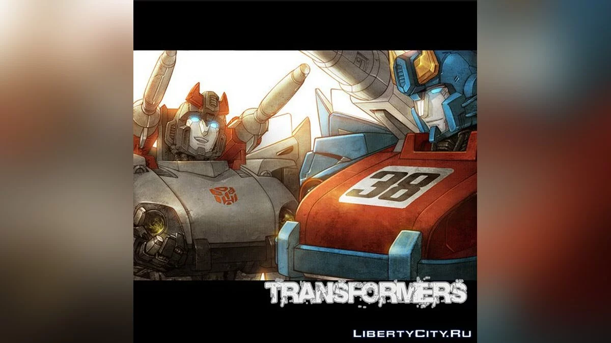 Загрузочные экраны в стиле Transformers G1 / GTA San Andreas