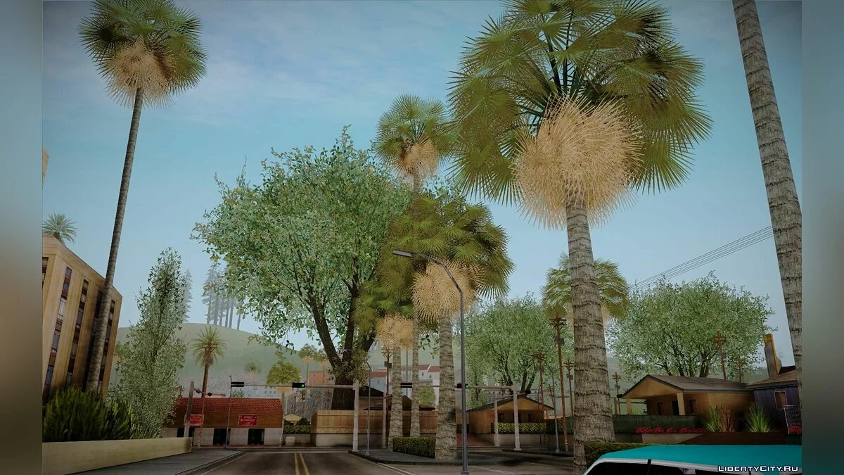 Behind Space Of Realities: American Dream - Пак растительности / GTA San Andreas