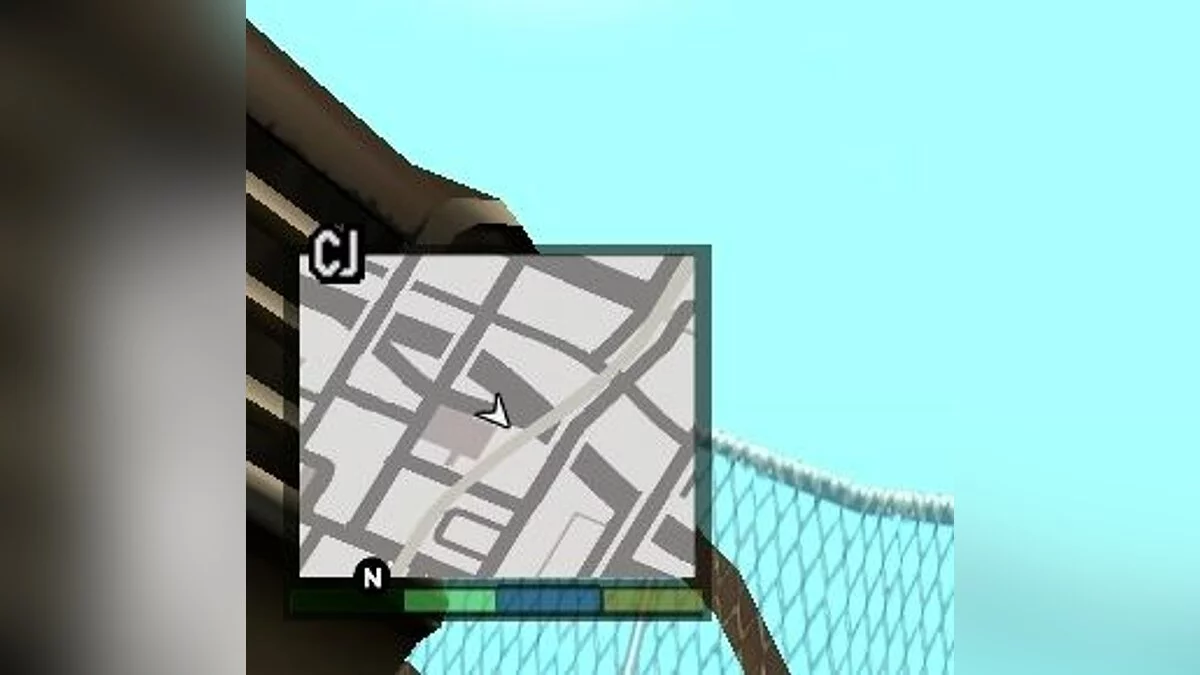 Прозрачный GTA V HUD / GTA San Andreas