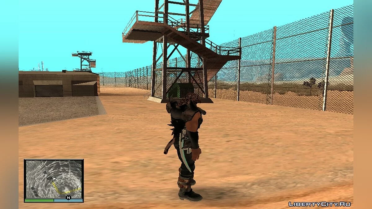 Разбитый радар для GTA V HUD / GTA San Andreas