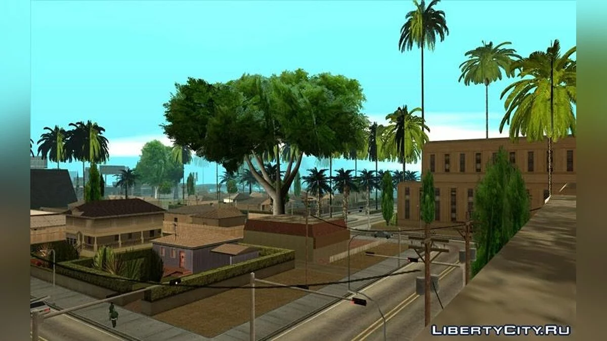 Улучшенные effectsPC, particle + растительность / GTA San Andreas