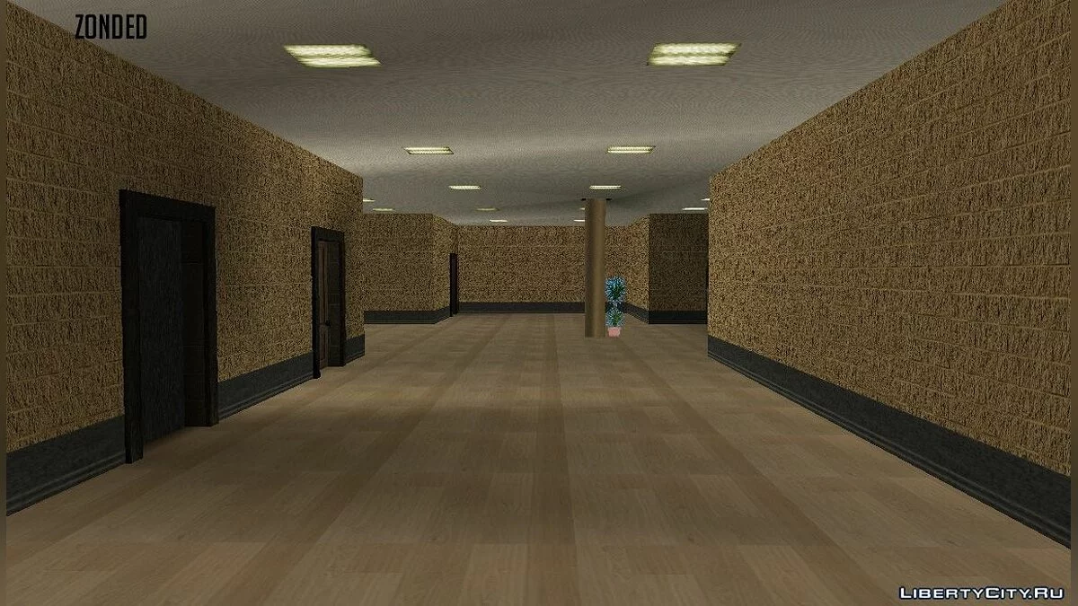 Новые текстуры мэрии (интерьер) / GTA San Andreas