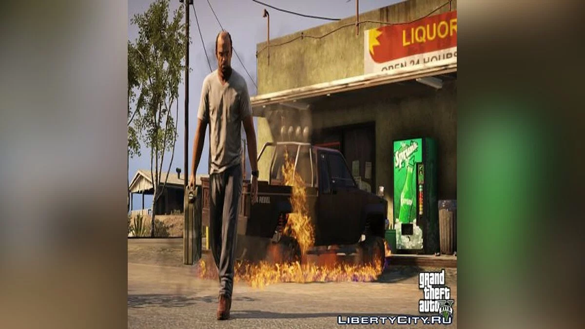 Загрузочные экраны в стиле GTA V / GTA San Andreas