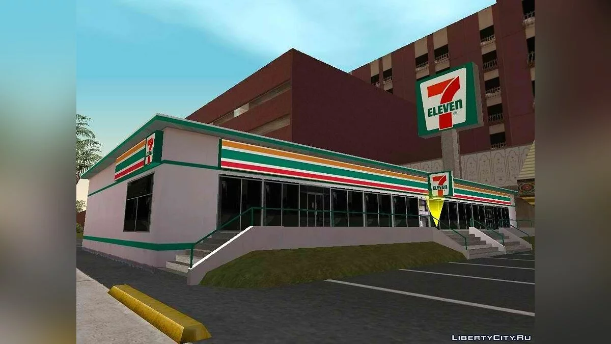 7-11, BurgerKing, KFC / GTA San Andreas