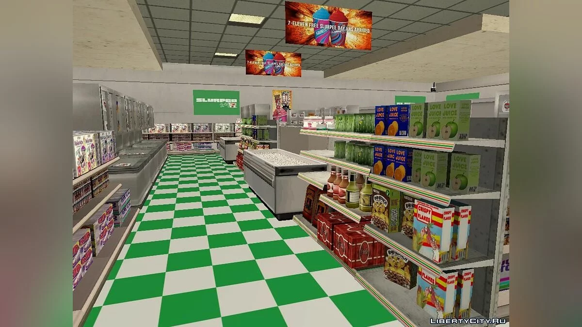 7-11, BurgerKing, KFC / GTA San Andreas