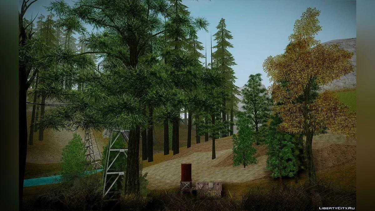 Behind Space Of Realities Cursed Memories - Coniferous Part / GTA San Andreas