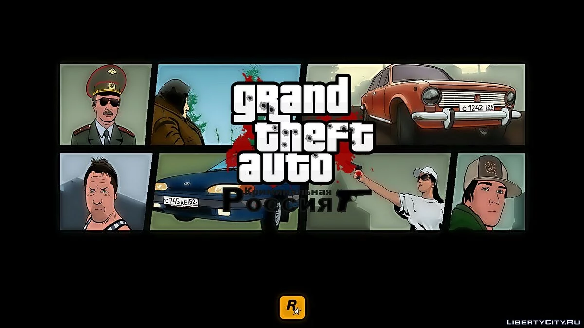 GTA KP | Новые экраны в меню / GTA San Andreas