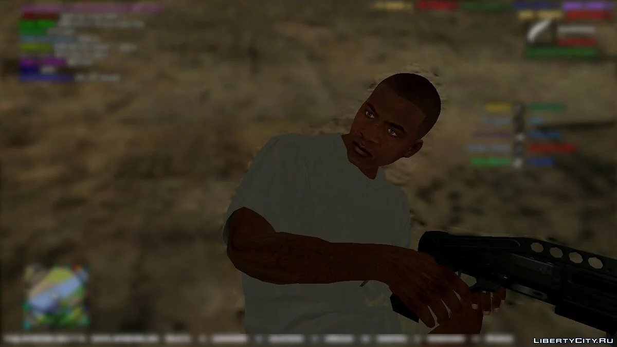 Новые текстуры Франклина / GTA San Andreas