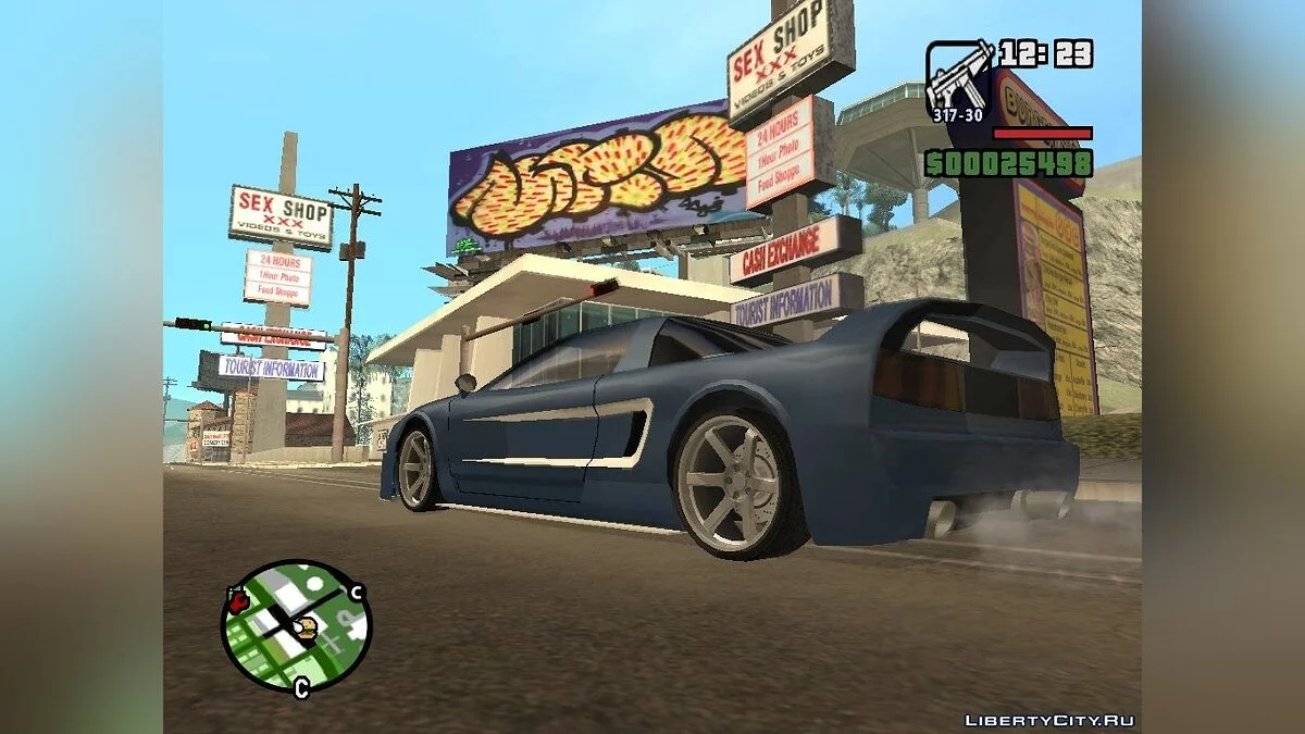 Billboards With Graffiti / GTA San Andreas