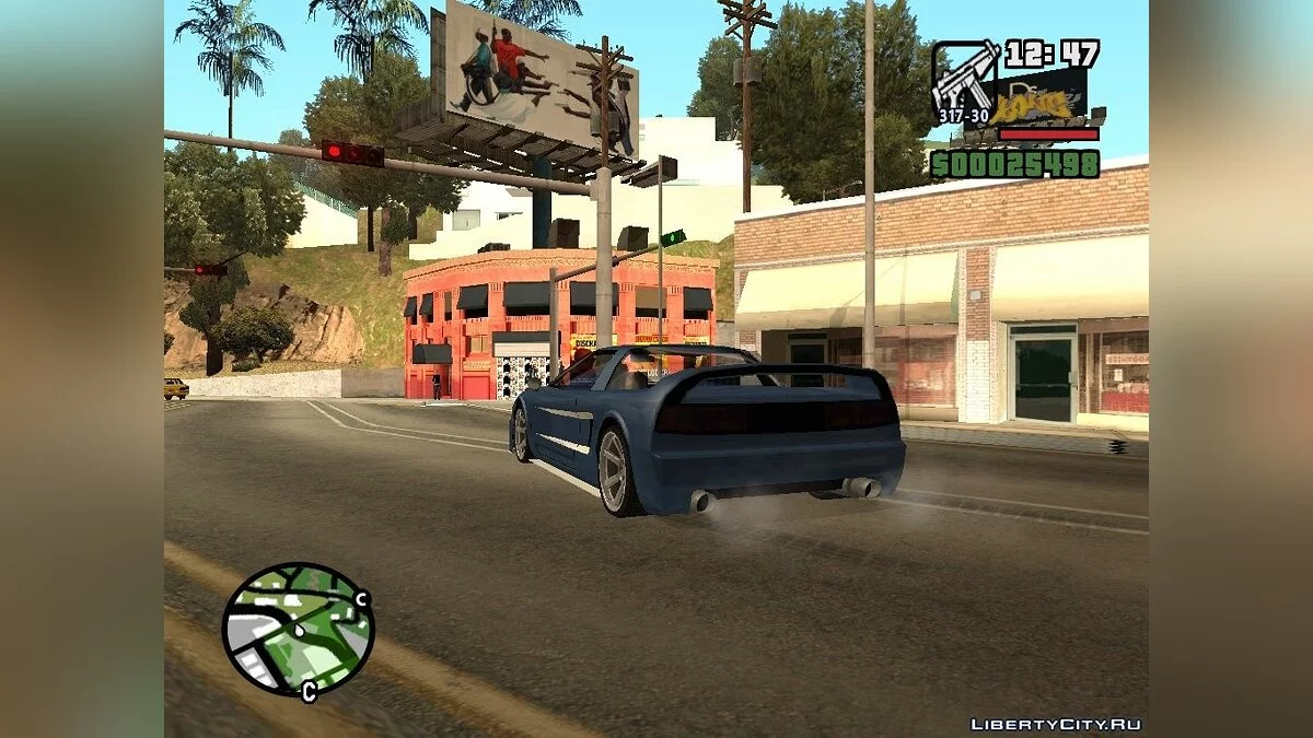 Billboards With Graffiti / GTA San Andreas