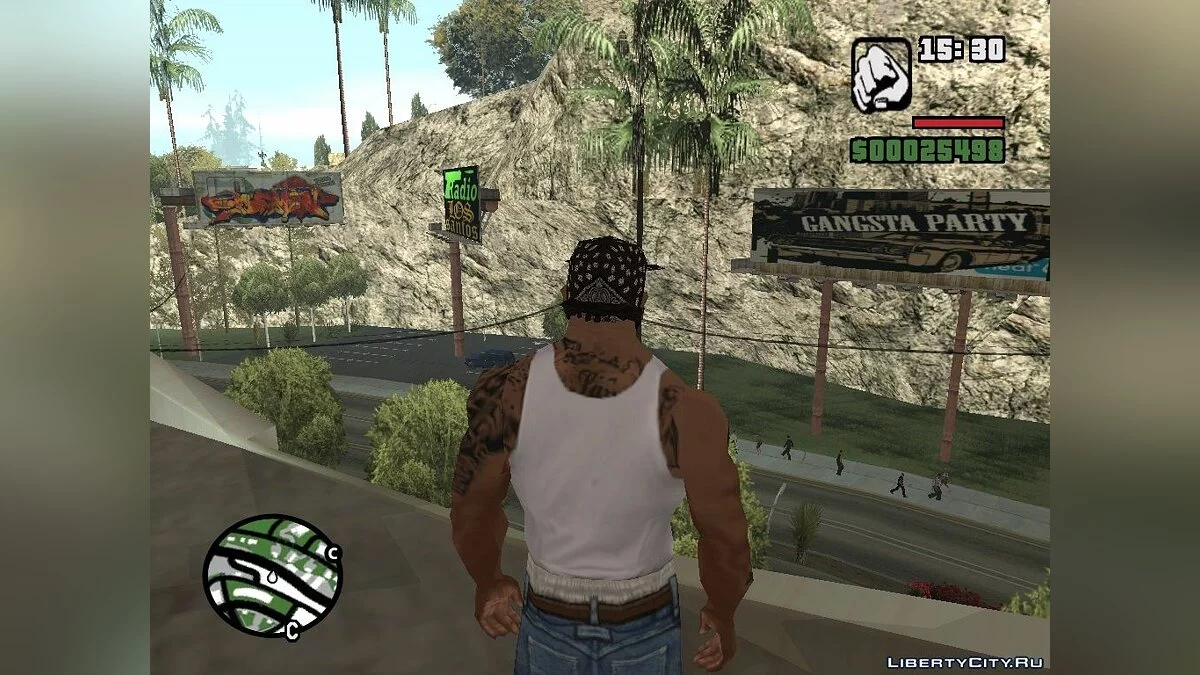 Billboards With Graffiti / GTA San Andreas