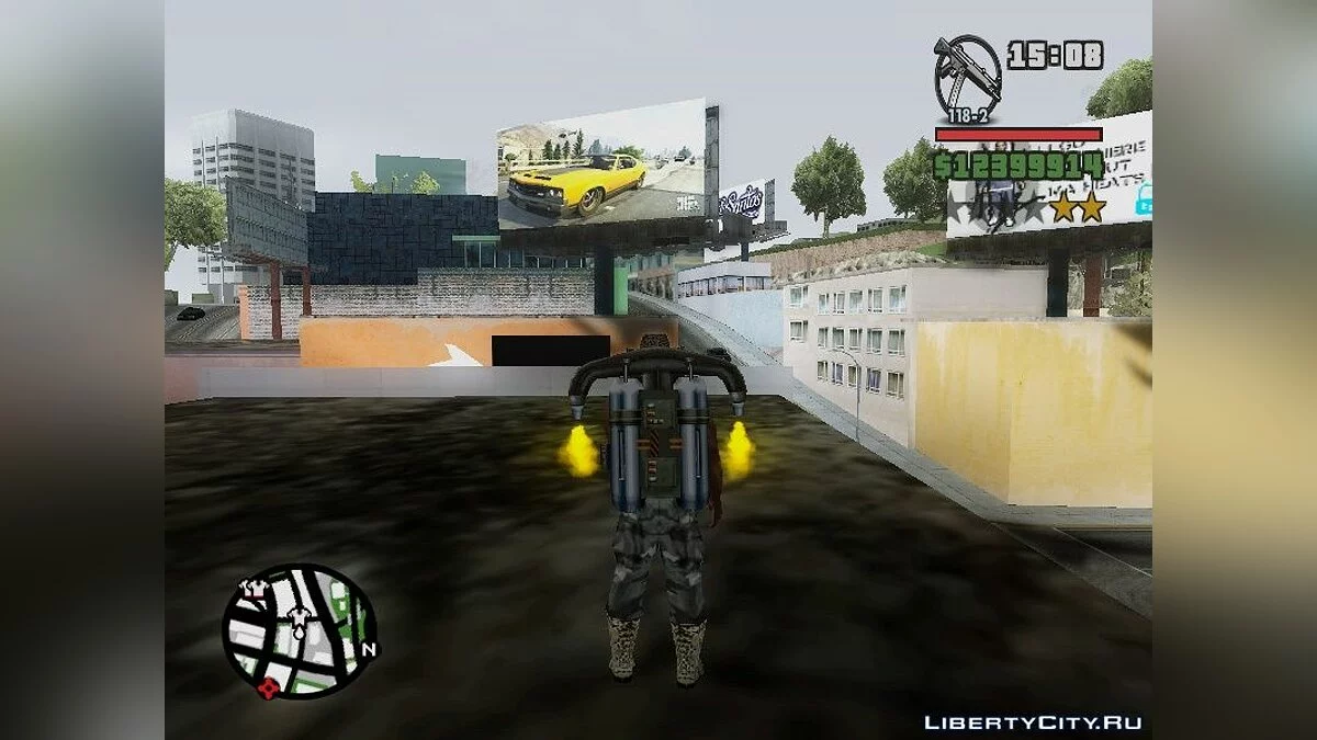 Новые текстуры билбордов. / GTA San Andreas