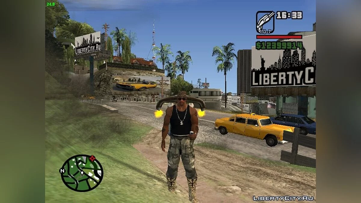 Новые текстуры билбордов. / GTA San Andreas