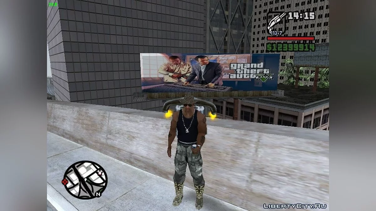 Новые текстуры билбордов. / GTA San Andreas