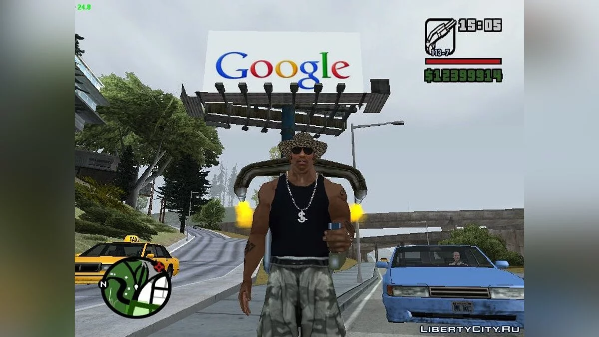 Новые текстуры билбордов. / GTA San Andreas