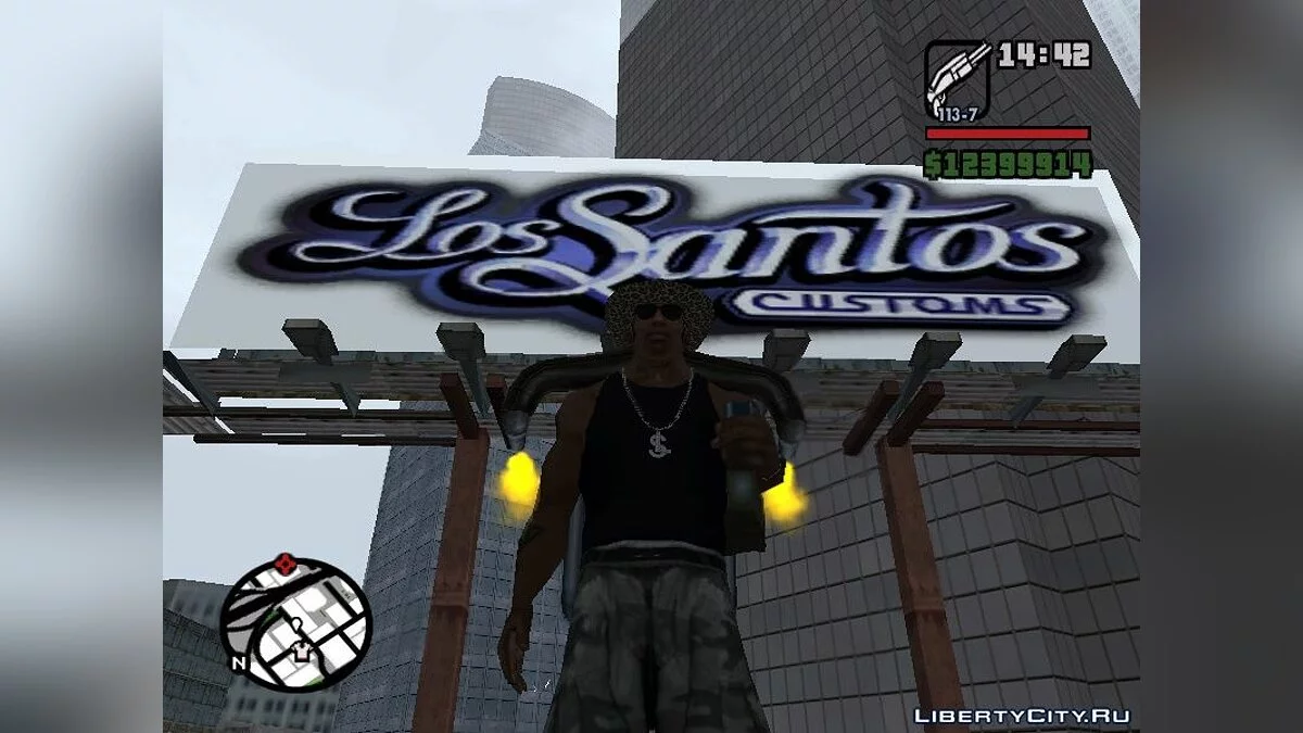 Новые текстуры билбордов. / GTA San Andreas