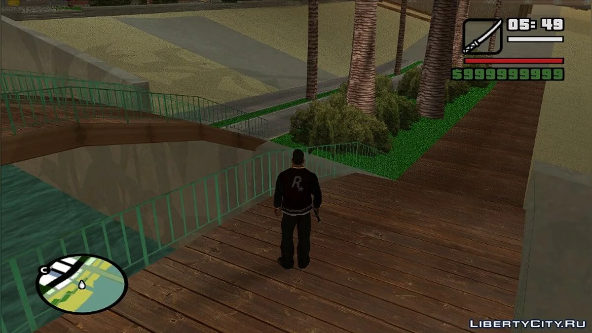 Новый пляж в Лос-Сантосе / GTA San Andreas