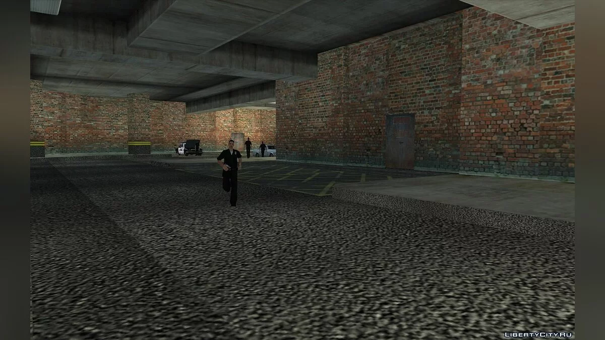 Новый гараж LSPD / GTA San Andreas