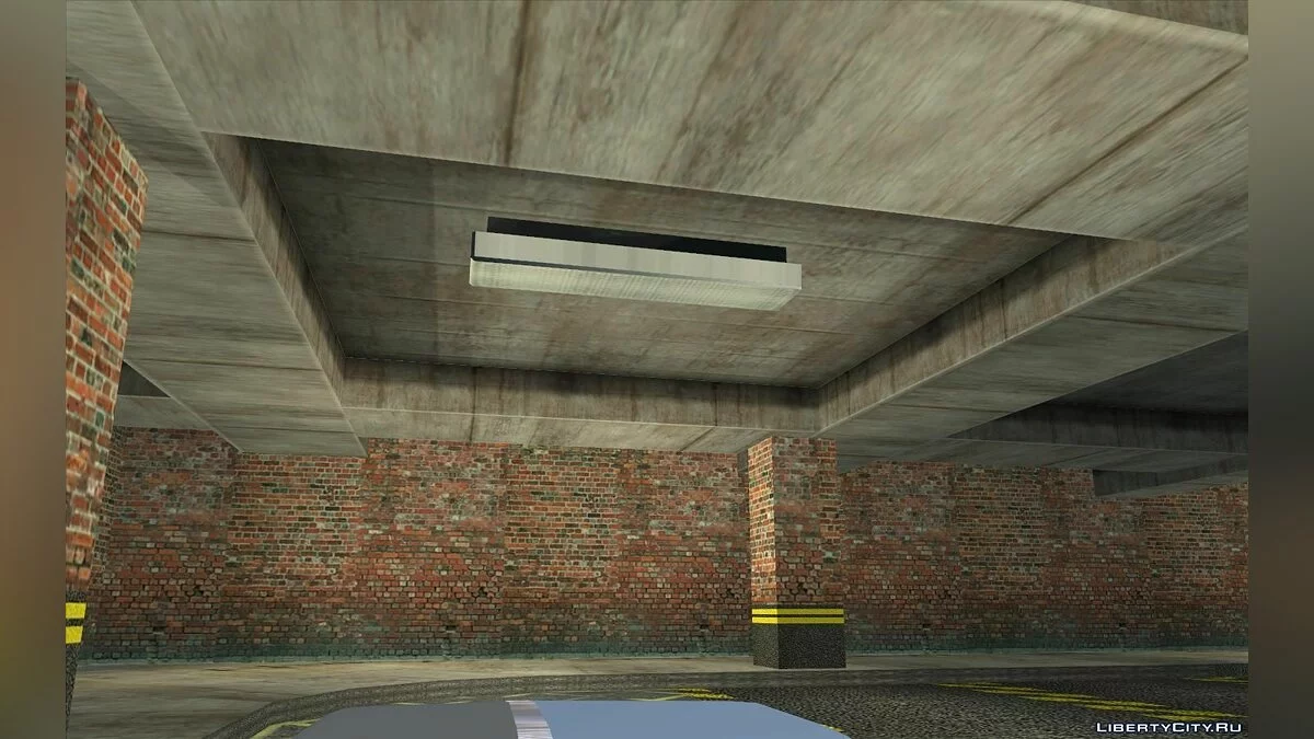 Новый гараж LSPD / GTA San Andreas