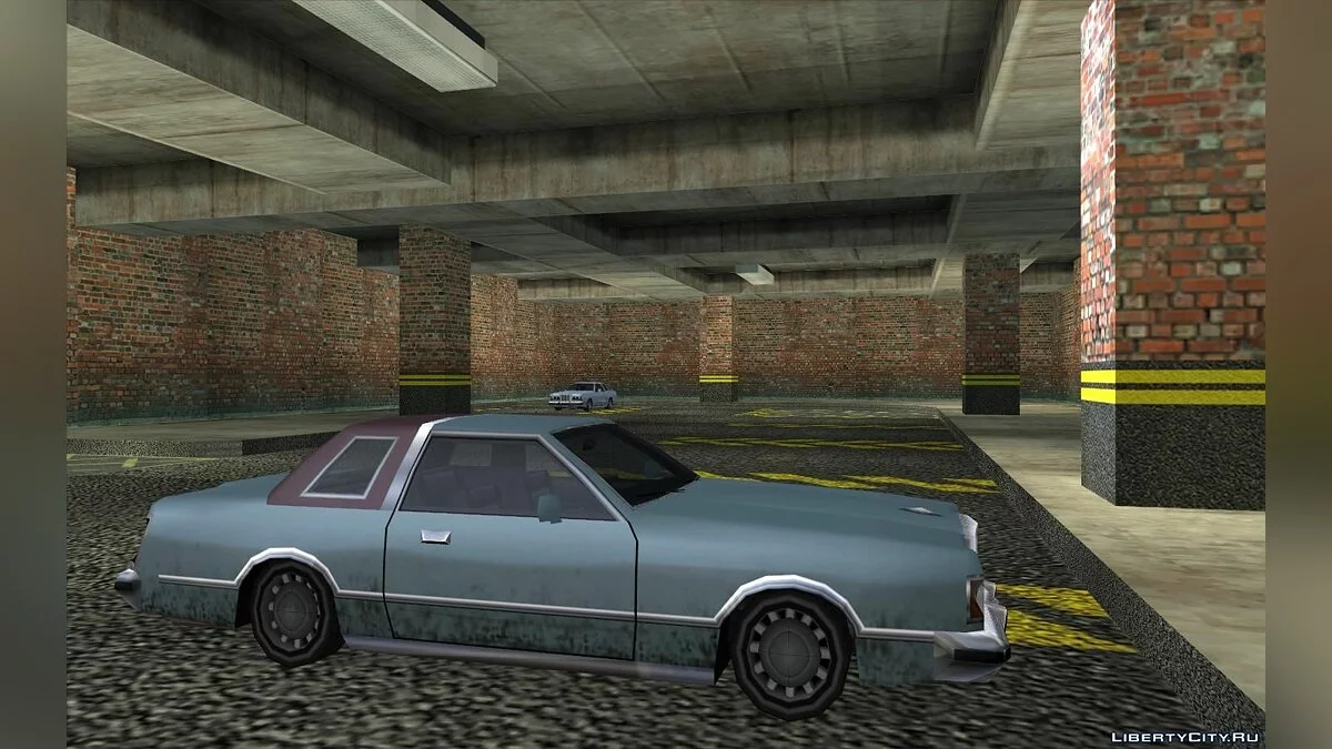 Новый гараж LSPD / GTA San Andreas