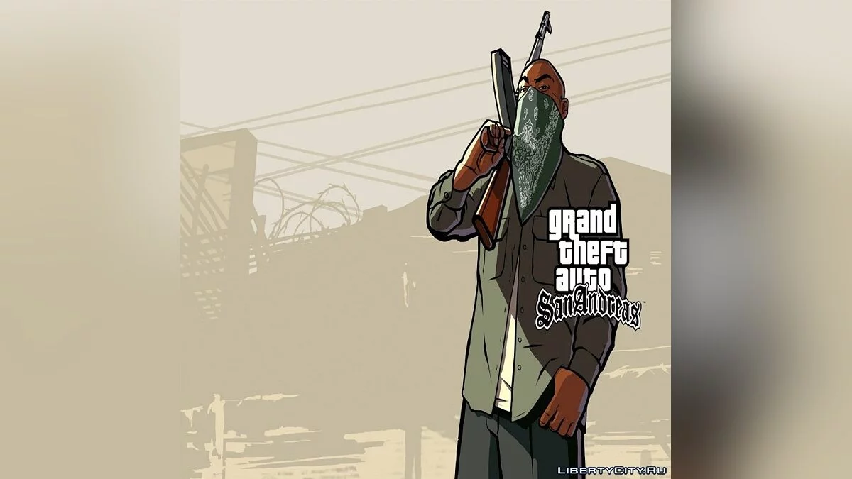 HD экран загрузки и меню	 / GTA San Andreas