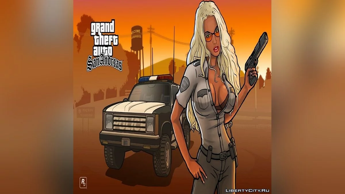 HD экран загрузки и меню	 / GTA San Andreas
