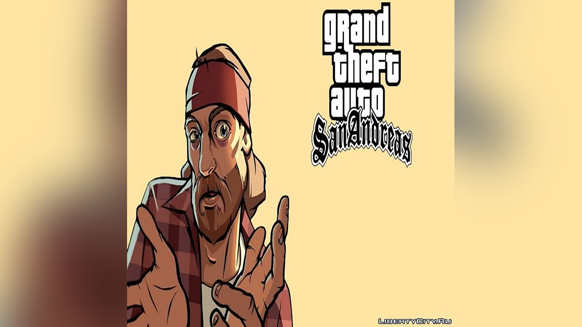 Скачать HD экран загрузки и меню для GTA San Andreas