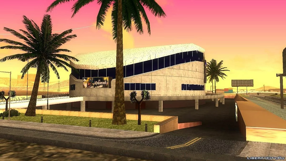 HD текстуры стадиона в Лас Вентурасе / GTA San Andreas