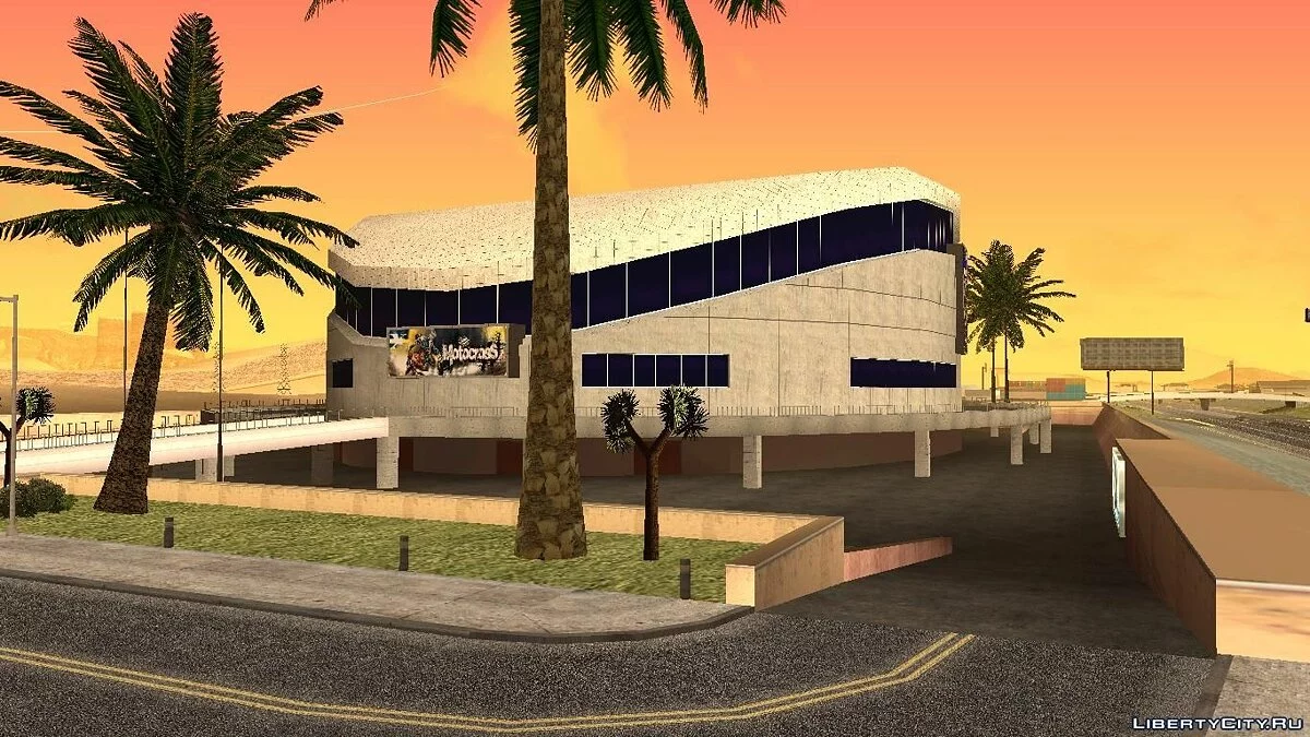 HD текстуры стадиона в Лас Вентурасе / GTA San Andreas