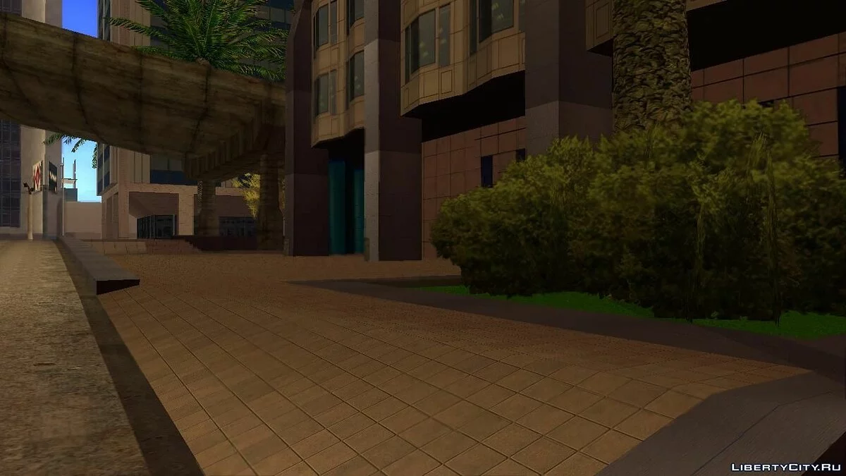 Новые HD текстуры четырех небоcкребов в Лос Сантосе / GTA San Andreas
