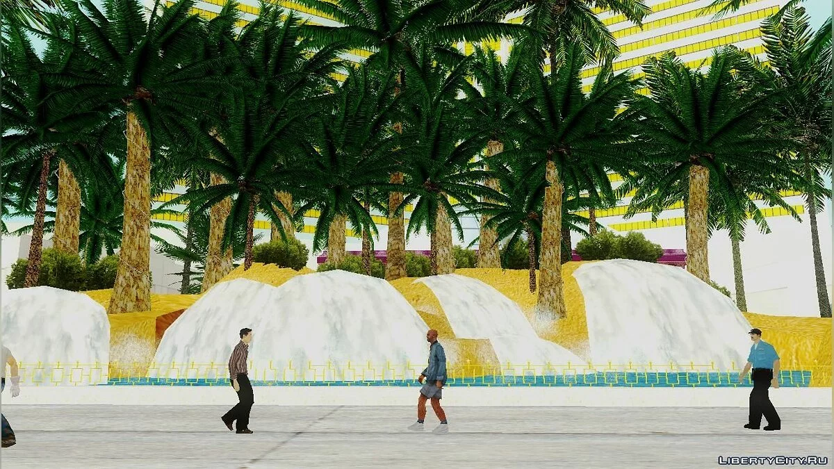 Новые текстуры казино Visage в Лас Вентурасе / GTA San Andreas