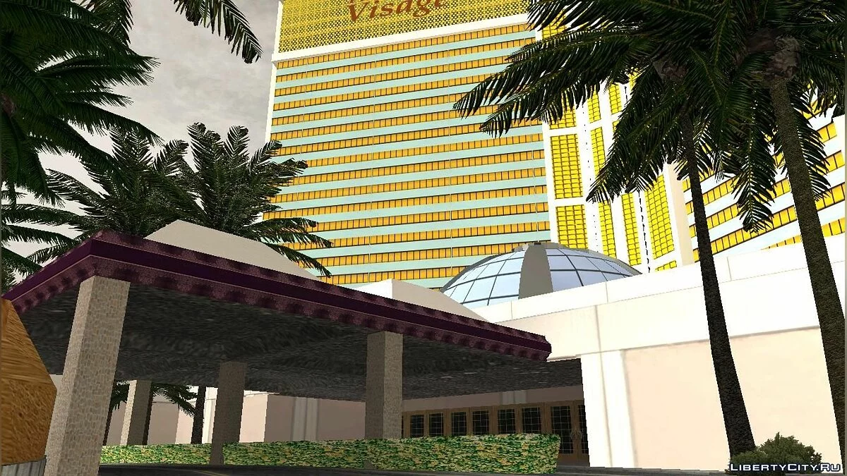 Новые текстуры казино Visage в Лас Вентурасе / GTA San Andreas