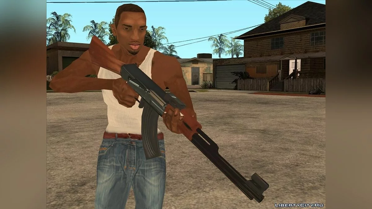 Новый AK-47 / GTA San Andreas