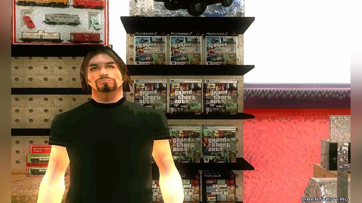 Диски с GTA в магазине Зеро / GTA San Andreas