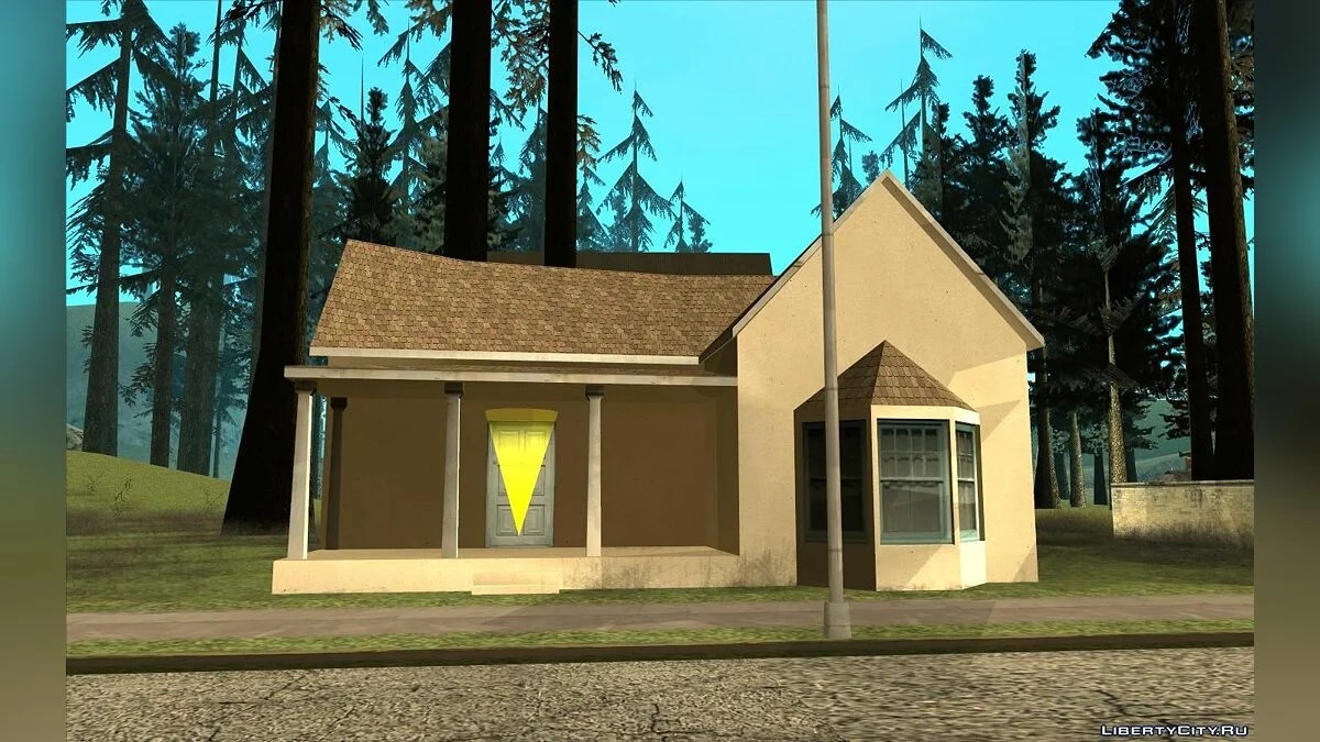Новый дом CJ в Angel Pine / GTA San Andreas