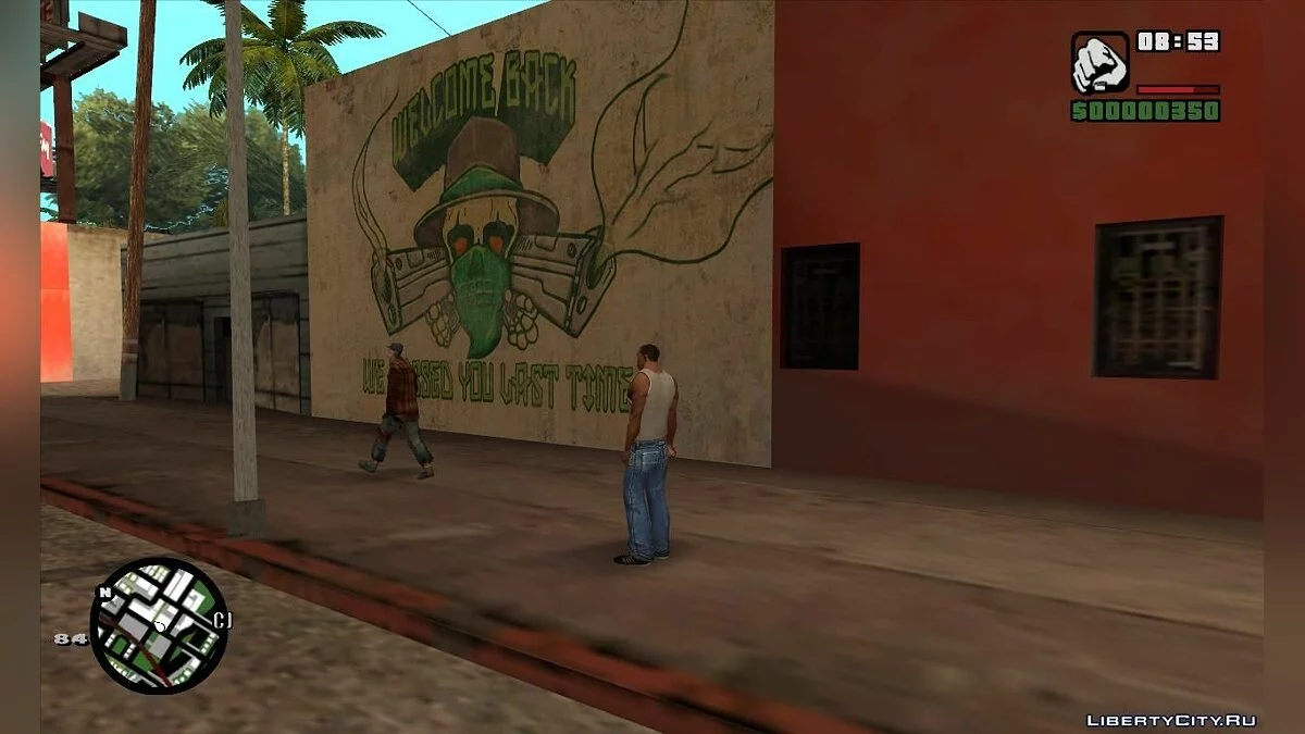 GTA V HQ Wall (We missed you last time) / GTA San Andreas